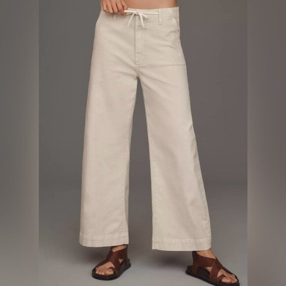 NWT Size 32 - Paige Arellia Ankle Barrel Leg Jean Cotton, Vintage Pumice Stone - Picture 10 of 16